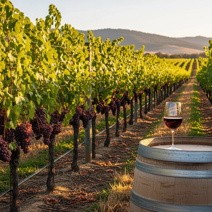 Exploring Sustainable Practices in Australian Red Wine Production