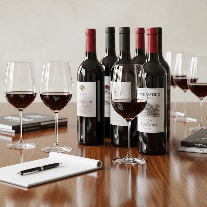 Using the WSET Systematic Approach to Red Wine Tasting: Build a Professional Tasting Routine